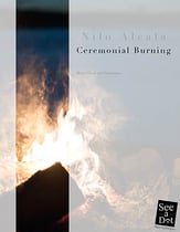 Ceremonial Burning SATB choral sheet music cover